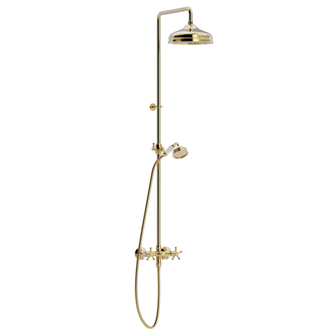 Christiansborg Exposed Shower Fixture, Head/Hand