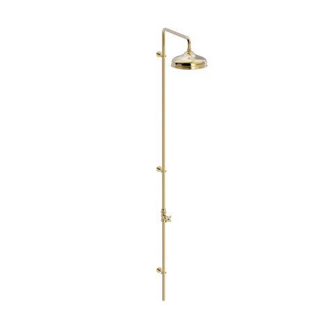Cross-Handle Outdoor Shower, Head